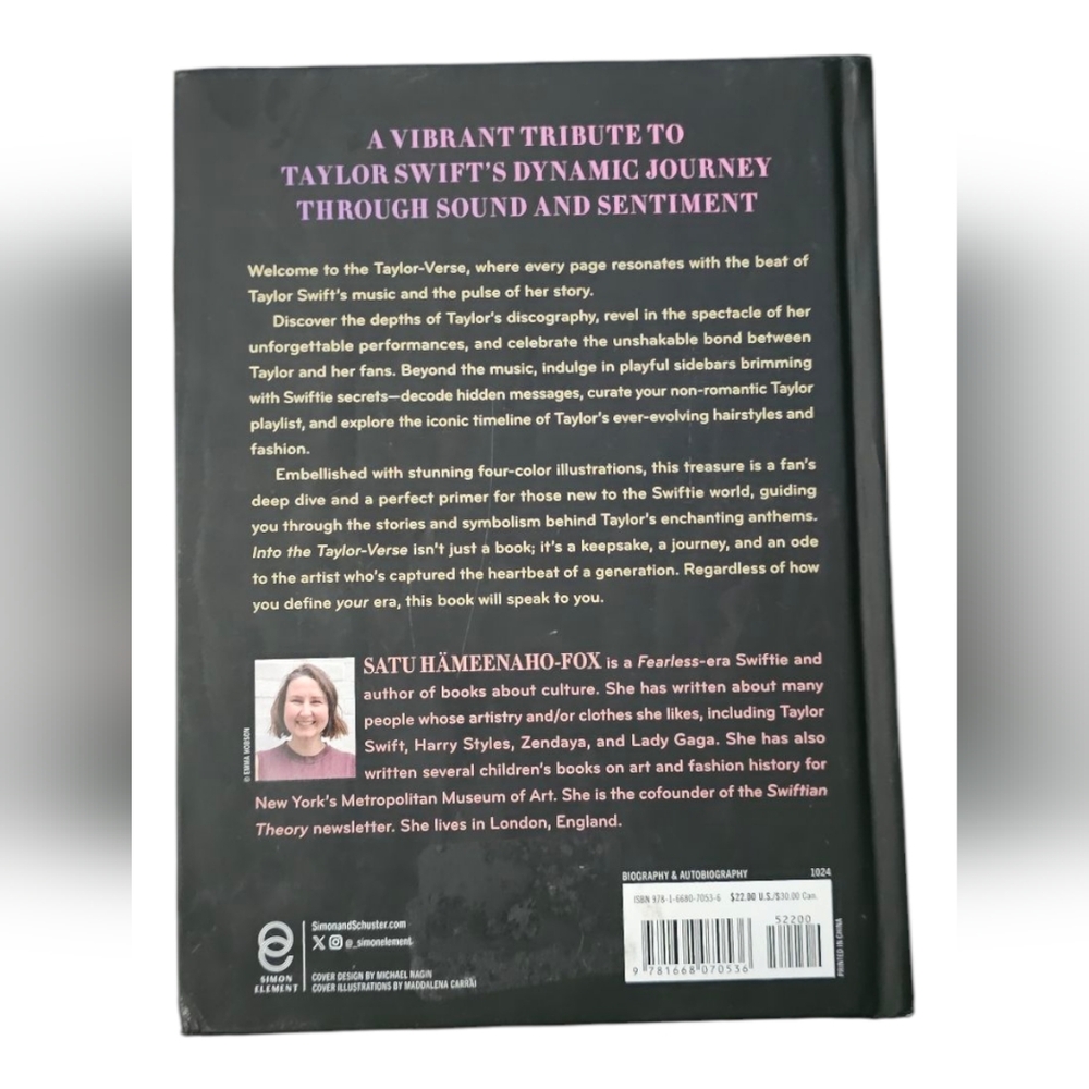 Into the Taylor-Verse: Taylor Swift's Songwriting Eras Book Biography Swiftie - Picture 5 of 7